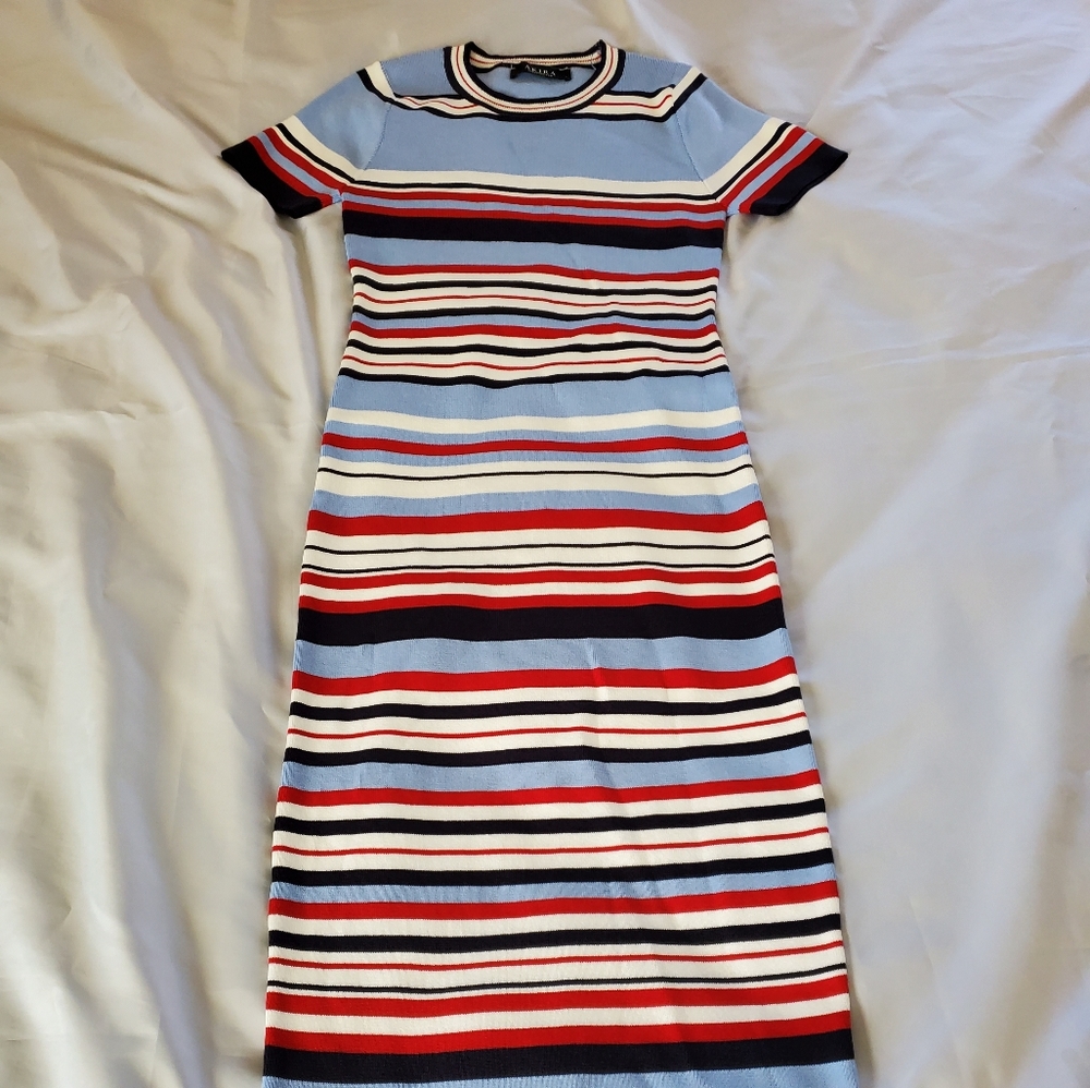 Akira Stripe New never worn bodycon midi dress